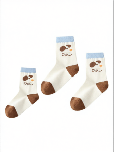 Purcotton | Antibacterial Childrens Mid-Calf Socks