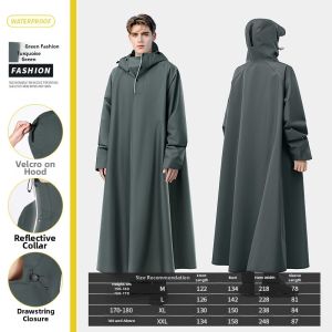 JIFANPAUL | Rain Protection Long Full-Body Raincoat for Adults