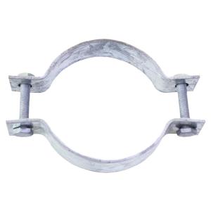 Large Size Galvanized Steel Band Clamp for Pole Wire Rod Cement Pole Lamp Post Steel Tube