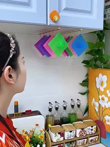 OXO Fruit and Vegetable Cleaning Brush Kitchen Cleaning Brush Vegetable Washing Brush Silicon Dishwashing Brush Fruit Brush Household Flexible Multifunctional