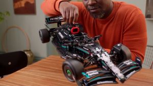 Technical F1 42171 1:8 1642PCS W14 Performance Building Blocks Super Race Car Assembly Model Vehicle Toys Bricks For Kid Christmas Gifts