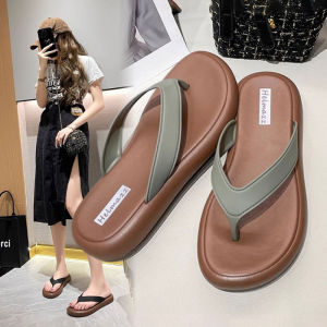 JIFANPAUL | Womens Summer Outdoor Fashion Thick Sole Anti-Slip Flip Flops