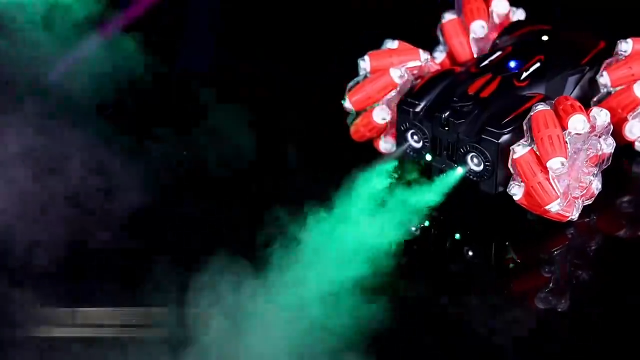 BABYCOLOR 2.4GHz Spray Mobil Remote Control RC Stunt Car Mobil Mobilan Remote Control Dengan Lampu