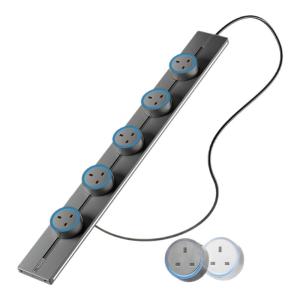 jabra | Movable High Power 13A Track Socket