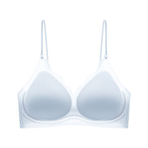 Áo ngực MiiOW vải sợi tổng hợp mỏng không đường may không gọng thoáng khí.