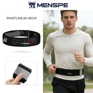 MENSPE Outdoor Running Multi functional Surrounding Ultra thin Invisible Fit Waterproof Sports Waist Pack Jogging Belt Fanny Pack for Workouts Sports Outdoor