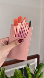 Bộ Cọ Trang Điểm Cá Nhân Chuyên Nghiệp Set Cọ 8 Món Dụng Cụ Trang Điểm Mắt Và Mặt Tone Màu Pastel