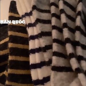 Tất Vớ Bắp Chân Nam Nữ Sọc Ngang Retro Dày Dặn - 100style