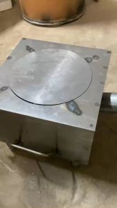 Bếp Củi Thông Minh Không Khói -Không Đen Nồi Tiết Kiệm Củi- Bếp Thép dày Có Ống Khói