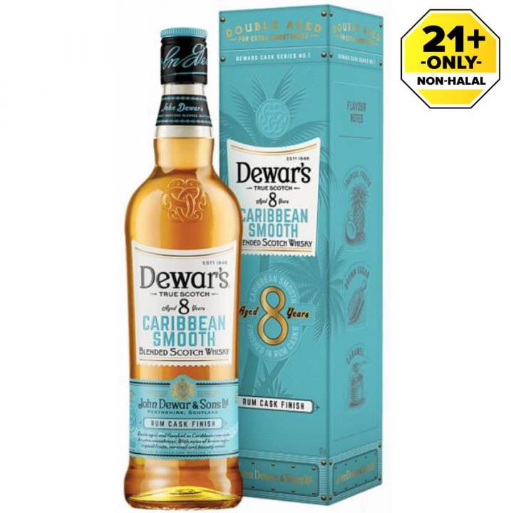 Dewars 8 Years Caribbean Smooth 700ml | Lazada