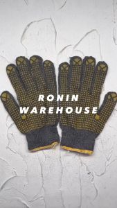 Sarung Tangan Kain Bintik Kerja Proyek Safety Glove