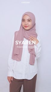 Cotton Inch - Syaren Pashmina Ceruty Wanita