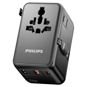 Philips | 70W GaN Fast Charging Travel Adapter