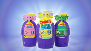 CARRIE SUPER PROTECT Antibac Hair & Body Wash C.Cherry  700g |12 Hours Protection Kids Shower|5x Gentle VS Adult Shower**