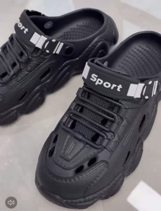 Sport Sepatu Karet Pria Wanita lmport Bahan EVA Ringan Sol Anti Slip Model Slip On Shoes Flat