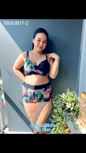 Plus Size Swimwear (TBSUB17-2)_ Big Size (65-130KG)
