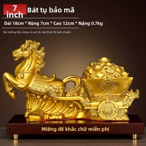 BINYUE | Tượng Ngựa Đồng Thu hút Sự Thịnh Vượng