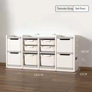 MOLORE | Large Multi-Layer Toy Storage Cabinet