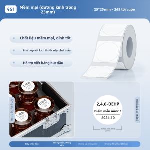Niimbot | Nhãn Tròn Nhạy Nhiệt