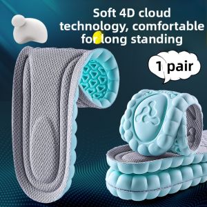 LINGMIAO | Antibacterial Odor-Resistant Fragrant Insoles for Mens Running Shoes
