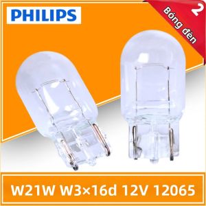 Philips | Bóng Đèn Xi Nhan Tiêu Chuẩn Philips Vision W21W T20 12065CP 7440 12V 21W Đèn Lùi Đèn Phanh Cho Xe Cộ
