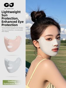 Golovejoy | Breathable Ice Silk Sun Protection Face Mask for Outdoor Golf Running