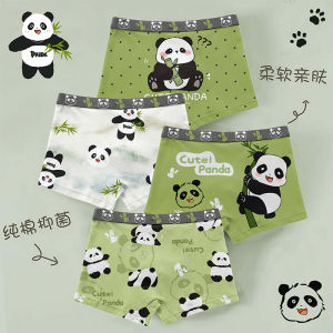 Boys Cotton Underwear Summer Thin New Cartoon Head Boxer Shorts Pure Cotton Angle Shorts Breathable Moisture Wicking Antibacterial