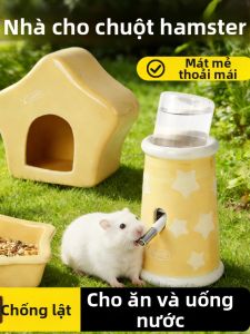 Yee |Nhà Trú Ẩn Dành cho Chuột Hamster Bằng Gốm Làm Mát