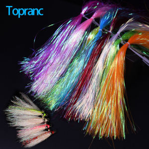 2 Gói 1 Mm Tôn Flash Dây Bay Buộc Chất Liệu Phát Sáng Ánh Kim Vảy Cá Hoa Văn Cho Cá Hồi Đại Dương Sông Hồ Câu Cá