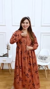 Midi Dress Motif Panjang 130