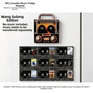 AMU·PIGGY | NFC Music Playing Magnetic Refrigerator Magnet Acrylic