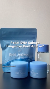 SR12 Paket Premium DNA Salmon Soap Bar - Toner DNA - Day and Night Cream DNA Salmon