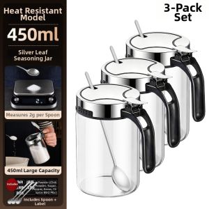 KuaKe | Stainless Steel Premium Sealed Spice Jar for Kitchen