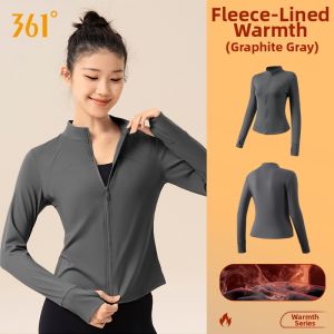 361° | Fleece Long Sleeve Jacket Female Autumn Winter