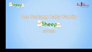 Baby Family BFT1102 Tas Bayi Sedang Series Sheep - Tas Sedang Baby Family Sheep Series
