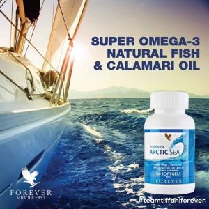 Forever Arctic Sea Super Omega 3 Fish Oil and Calamari Oil forever living products FLP SINGAPORE natural best formulae