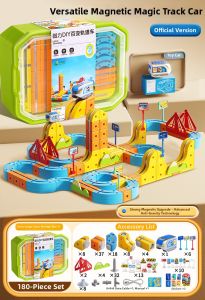 BEI JESS | Magnetic Electric Train Track Assembly Toy