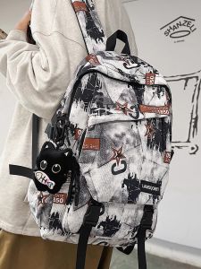 LUSUO | Large Capacity Stylish Boys School Backpack