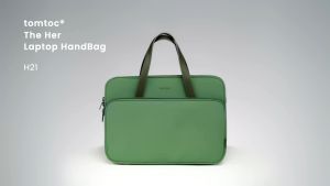 tomtoc A11 Women Laptop Bag 14 Inch Macbook Sleeve Women Hand Bag Ladies Office Bag - Beg Perempuan