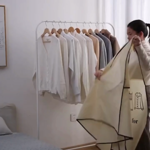 ❣️FH0506❣️ผ้าคลุมราวกันฝุ่น แบบผ้าOxford PVCใส