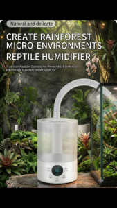 Reptile Humidifier Fogger 4L Top-Fill Smart Mist Generator Terrarium Fogger Machine