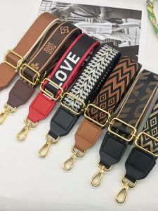 Adjustable Gold Hook Bag Strap Long Crossbody Water Bottle Holder Wide Width 3.8cm And 5cm for plus Size People