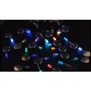 300PCS 3mm 5mm Lampu LED Aneka Kit / Merah Hijau Kuning Biru Putih LED Dioda Pancar Cahaya