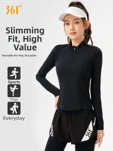 361° | Long Sleeve Sports Wear Semi-Zip