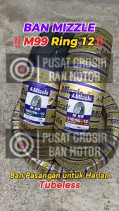 Ban Motor MIZZLE M99 100/90-12 (Tubeless) Matic Vespa Scoopy Freego