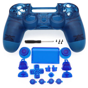 Full Plastic Hard Shell + Buttons Mod Kit For JDS JDM-050 055 For PS4 5.0 Controller Housing Cover Case