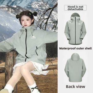 CAMEL | Windproof Waterproof Lightweight Hoody Outdoor Jacket