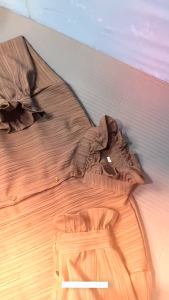 Orimoza Blouse//Kemeja wanita Sora Top Blouse Lady Crush Oversize Terbaru 2024