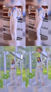 TW22034 Set 2 ชิ้น เสื้อเบลเซอร์ + กางเกงขายาว ..