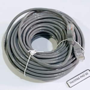 Cáp mạng dài 20m (Cable Lan CAT 5E 2 đầu RJ45 đúc)